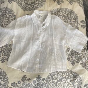 H & M Linen top